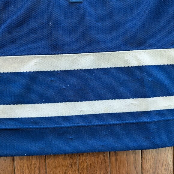 90's Toronto Maple Leafs Blue on Blue Starter Jersey - Size XL - Picture 5 of 8